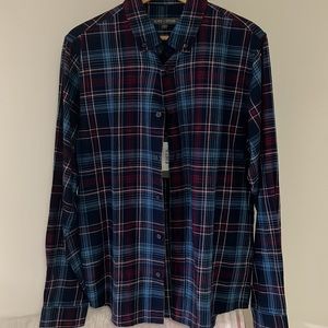 Slate & Stone Men's Long Sleeve Dean Plaid Flannel Button Down coll